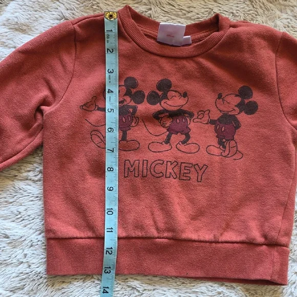 Mickey Mouse Kids Sweatshirt - Rust - Picture 5 of 5